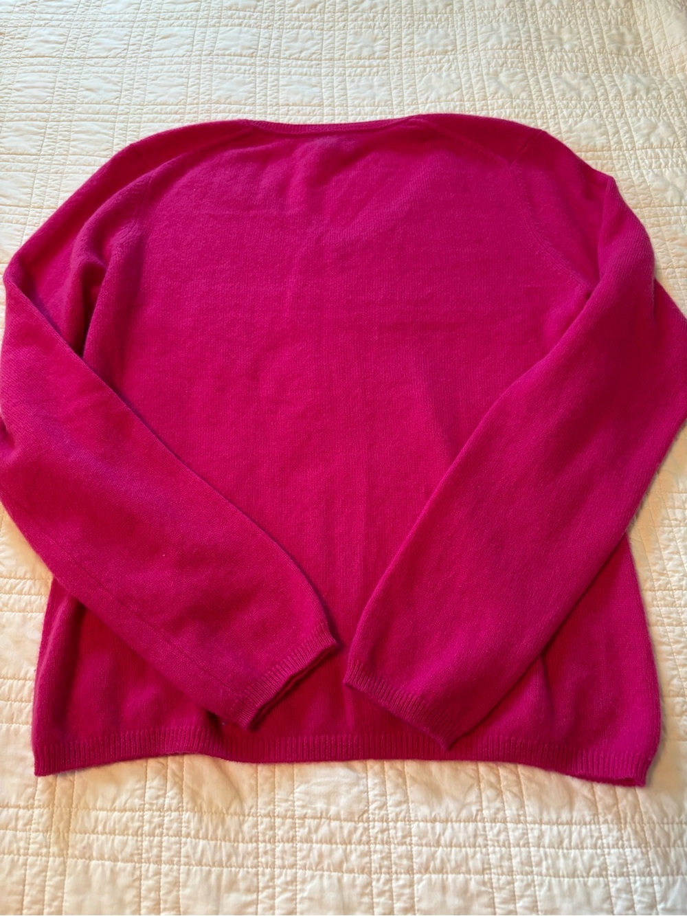 Cashmere V-neck Sweater - Picture 3 of 3